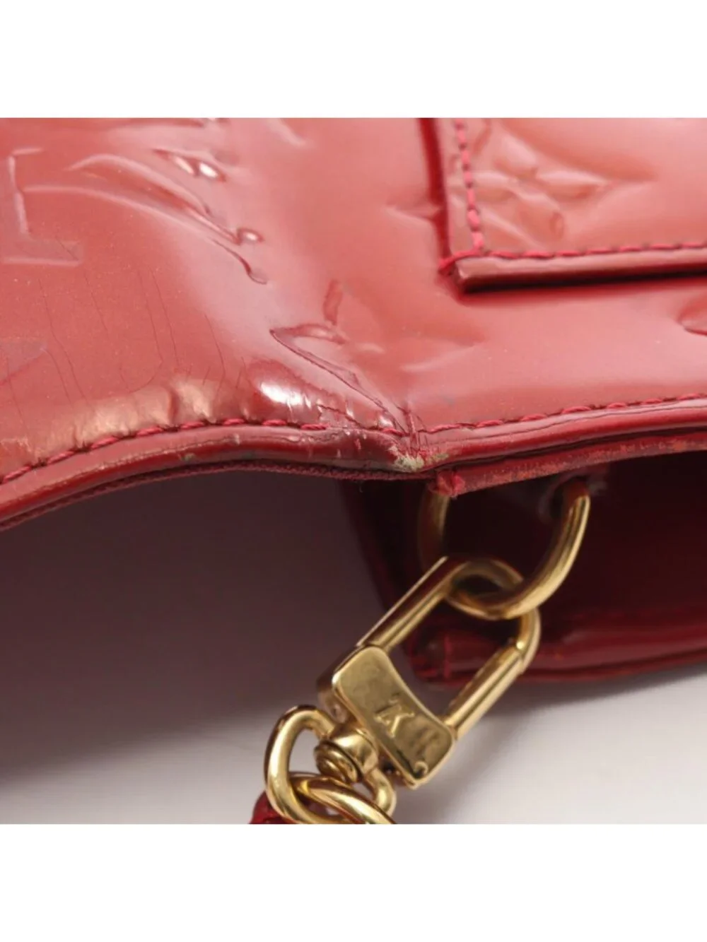 Louis Vuitton Shoulder Bag Rossmore MM Pomme D'amour Leather
